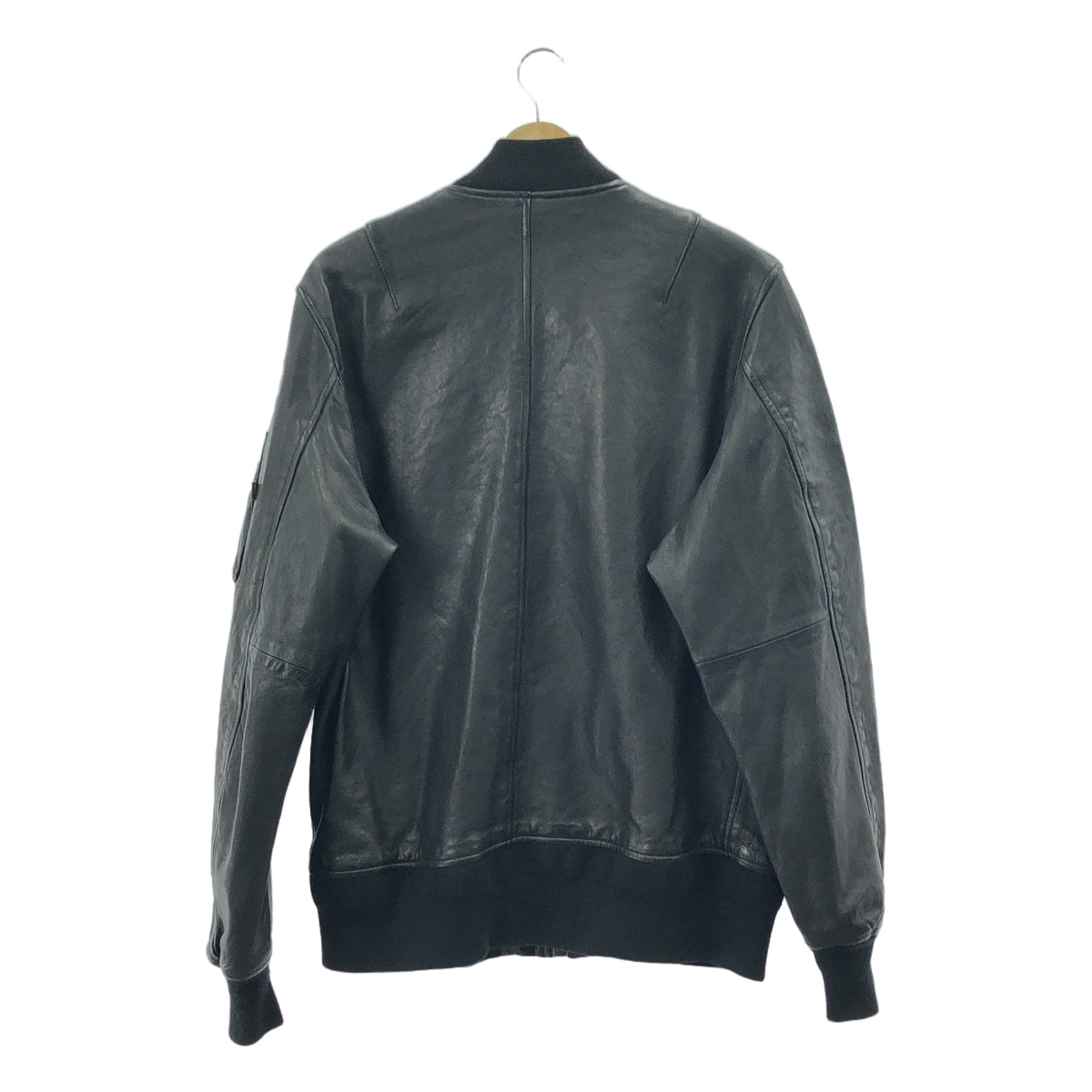 ALPHA INDUSTRIES / アルファインダストリーズ | L-2B シープレザー フライト ジャケット | XL | ブラック | メンズ