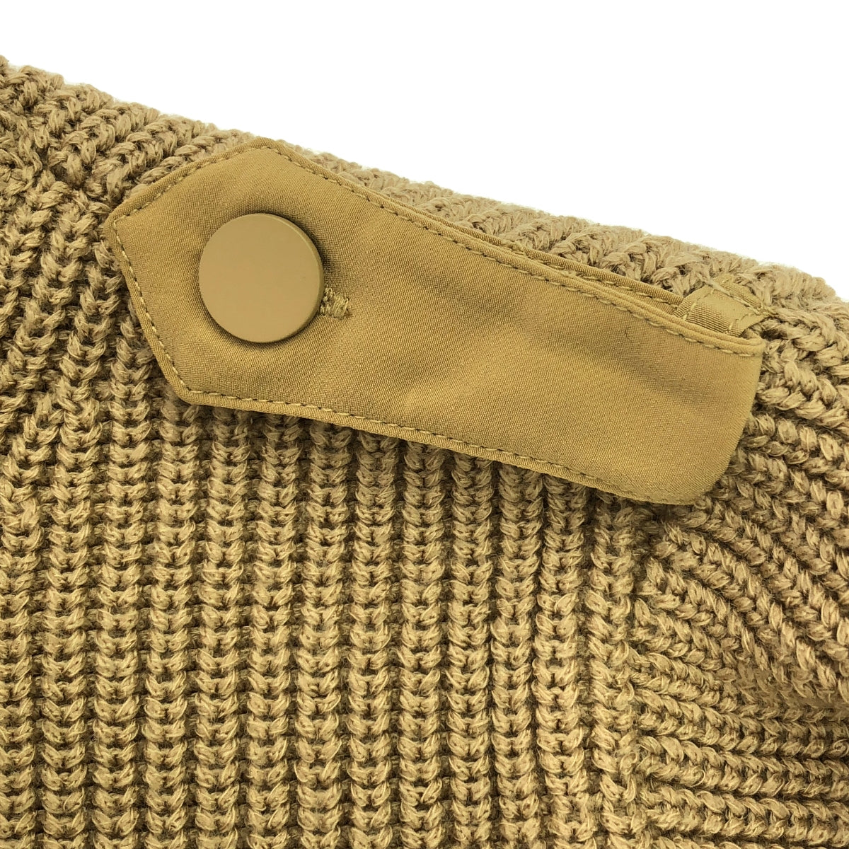 [Good Condition] BEIGE, / Beige | Turtleneck Rib Knit | 4 | Beige | Women's