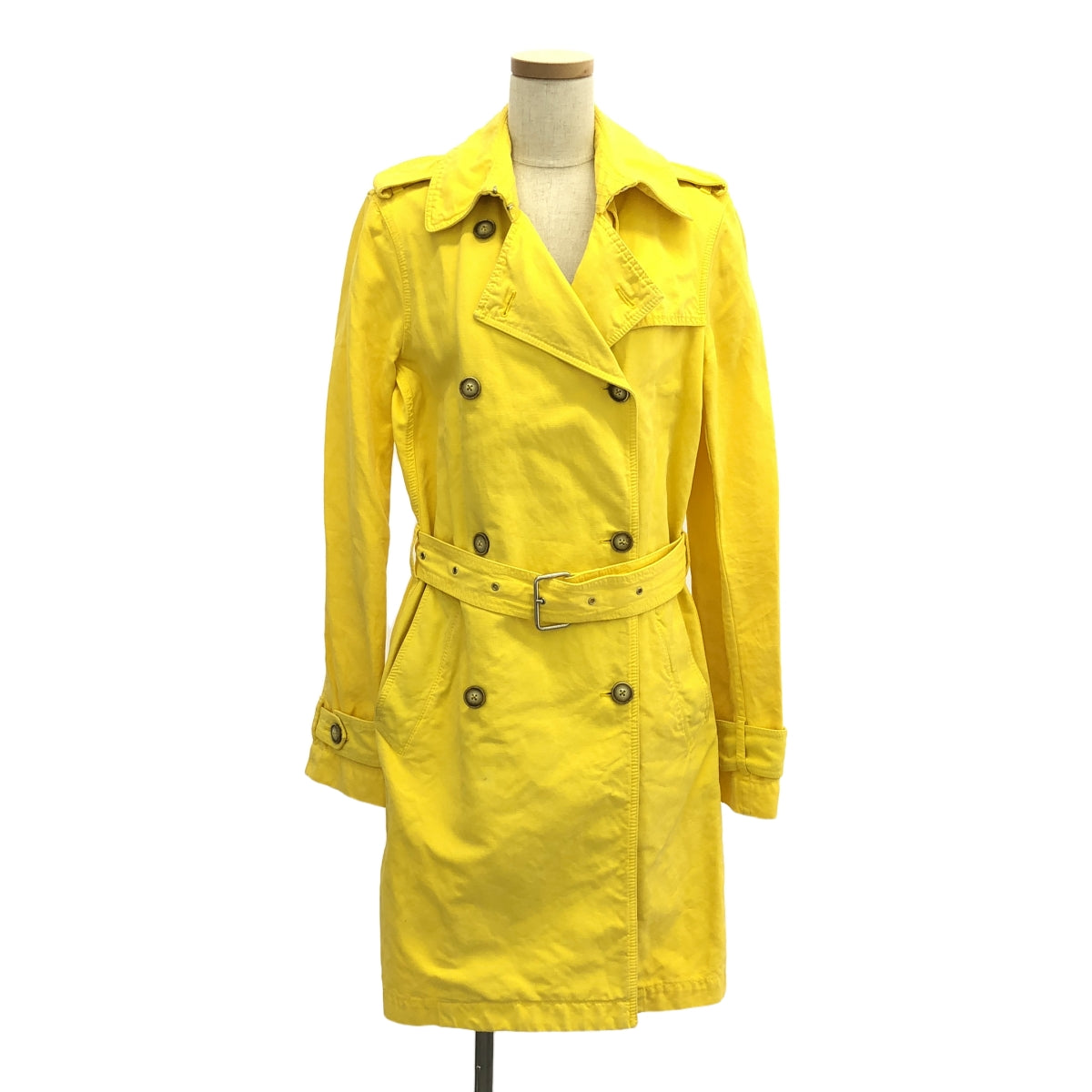 約瑟夫 |繫腰帶風衣 | 36 |黃色 |女性的