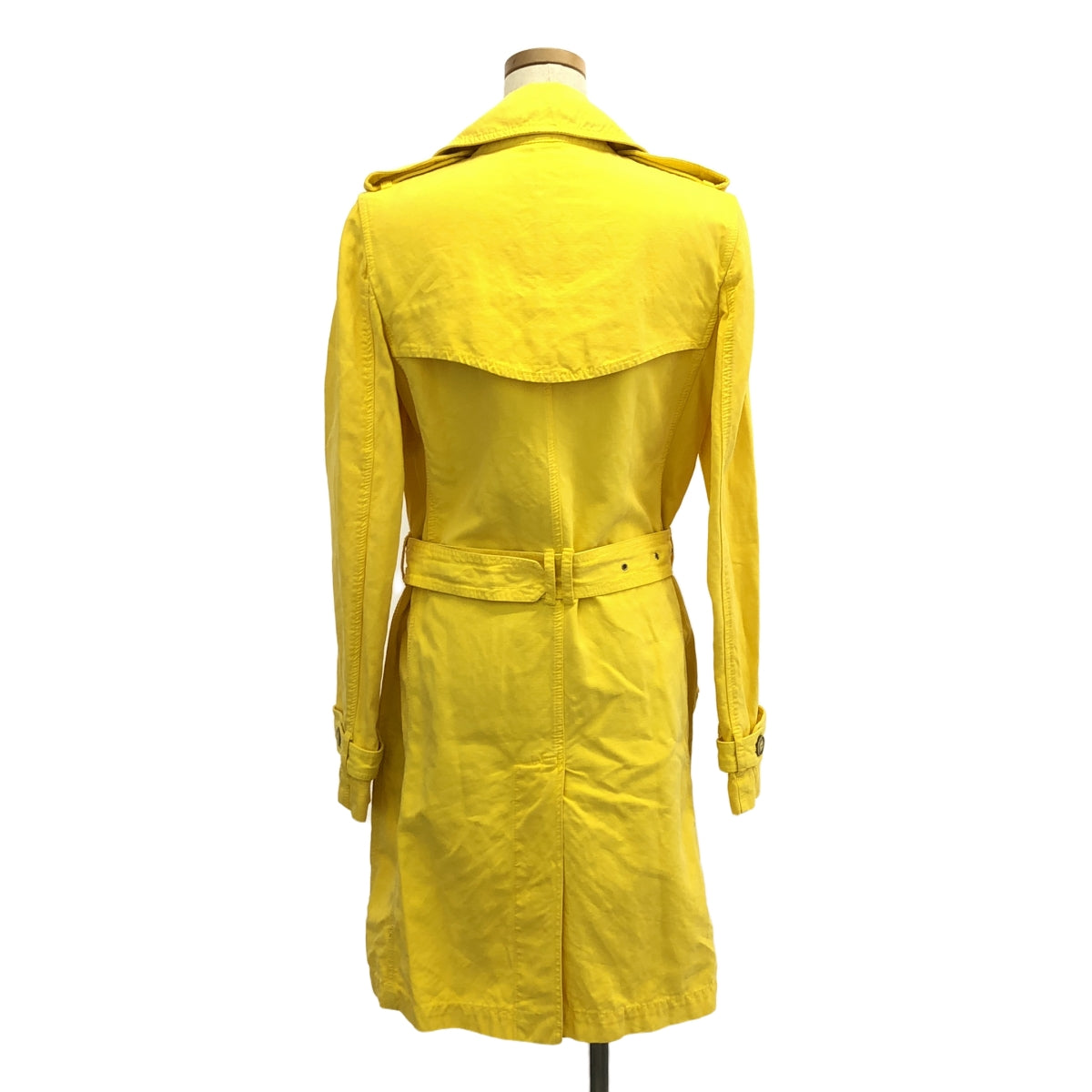 約瑟夫 |繫腰帶風衣 | 36 |黃色 |女性的
