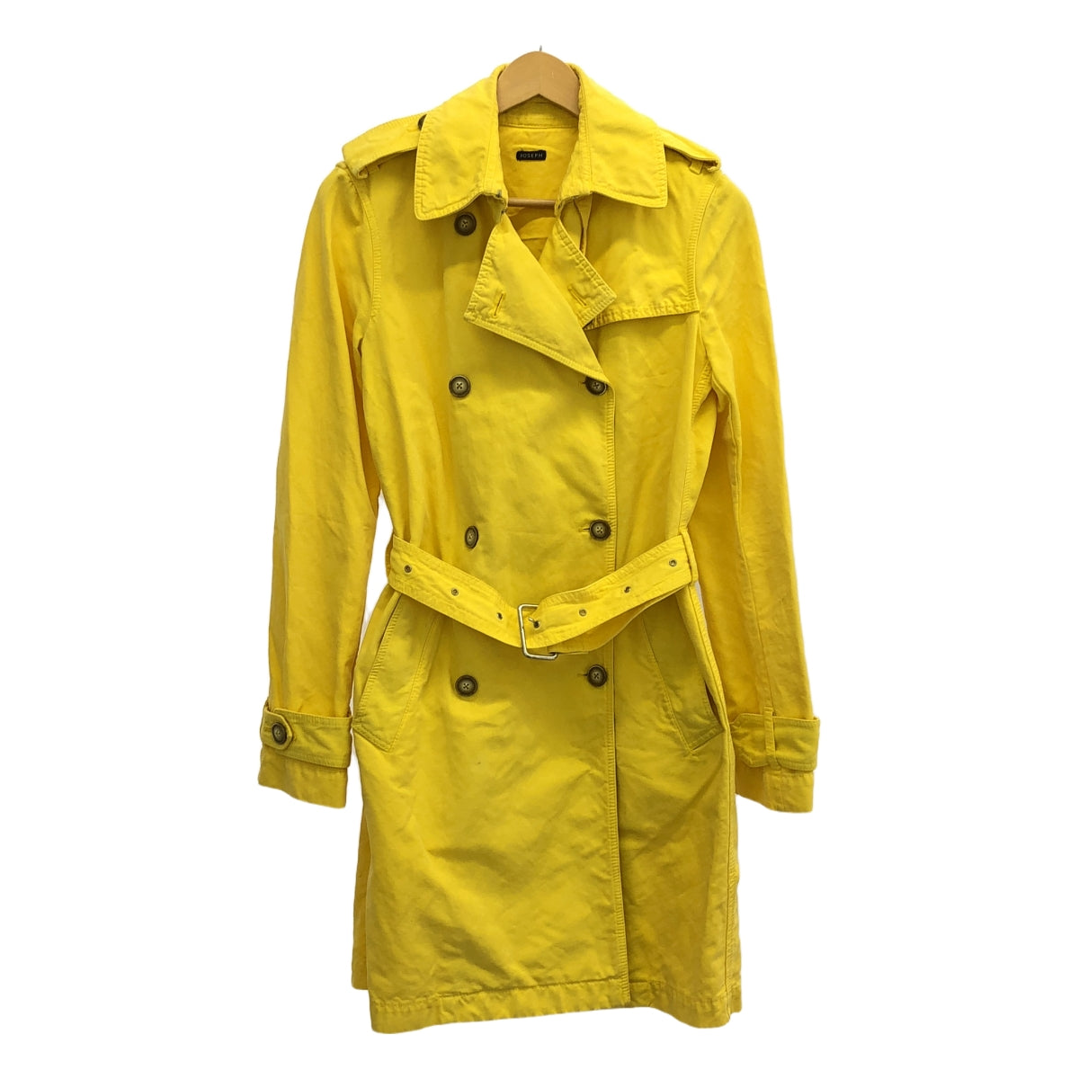 約瑟夫 |繫腰帶風衣 | 36 |黃色 |女性的
