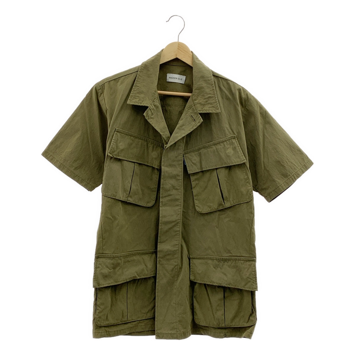 MADISON BLUE / マディソンブルー | ミリタリー ファティーグ シャツ ジャケット | 01 | レディース