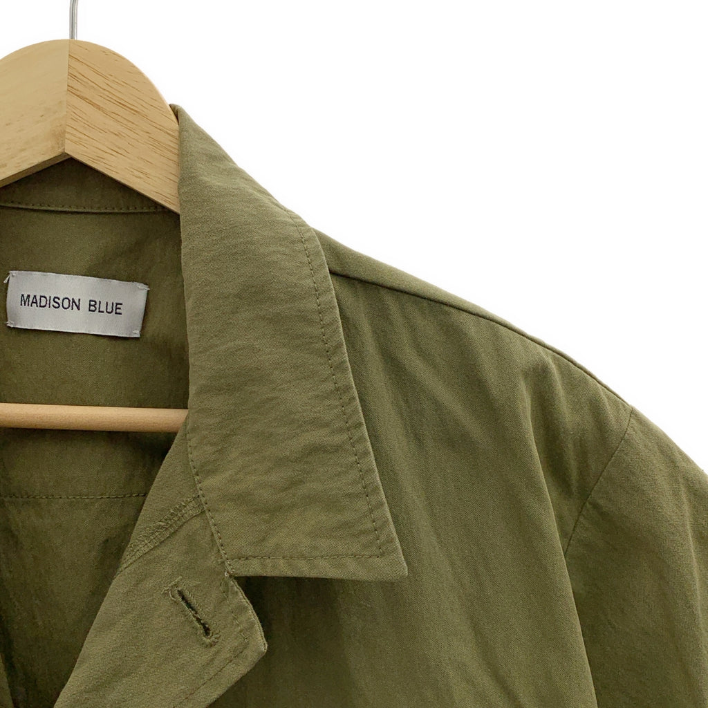 MADISON BLUE / マディソンブルー | ミリタリー ファティーグ シャツ ジャケット | 01 | レディース