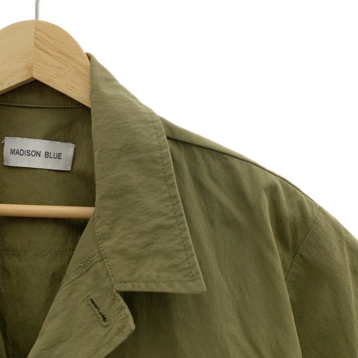 MADISON BLUE / マディソンブルー | ミリタリー ファティーグ シャツ ジャケット | 01 | レディース