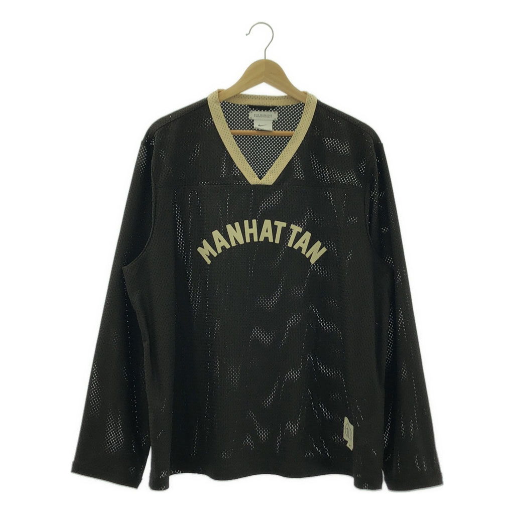 BODE / 보디 | 2024AW | × NIKE / 나이키 Mesh Jersey 메쉬 V 넥 저지 컷소우 | XL | 맨즈