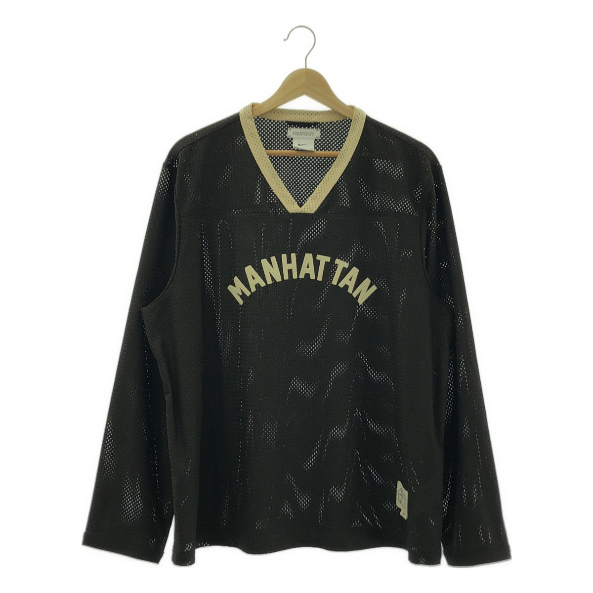 BODE / 보디 | 2024AW | × NIKE / 나이키 Mesh Jersey 메쉬 V 넥 저지 컷소우 | XL | 맨즈