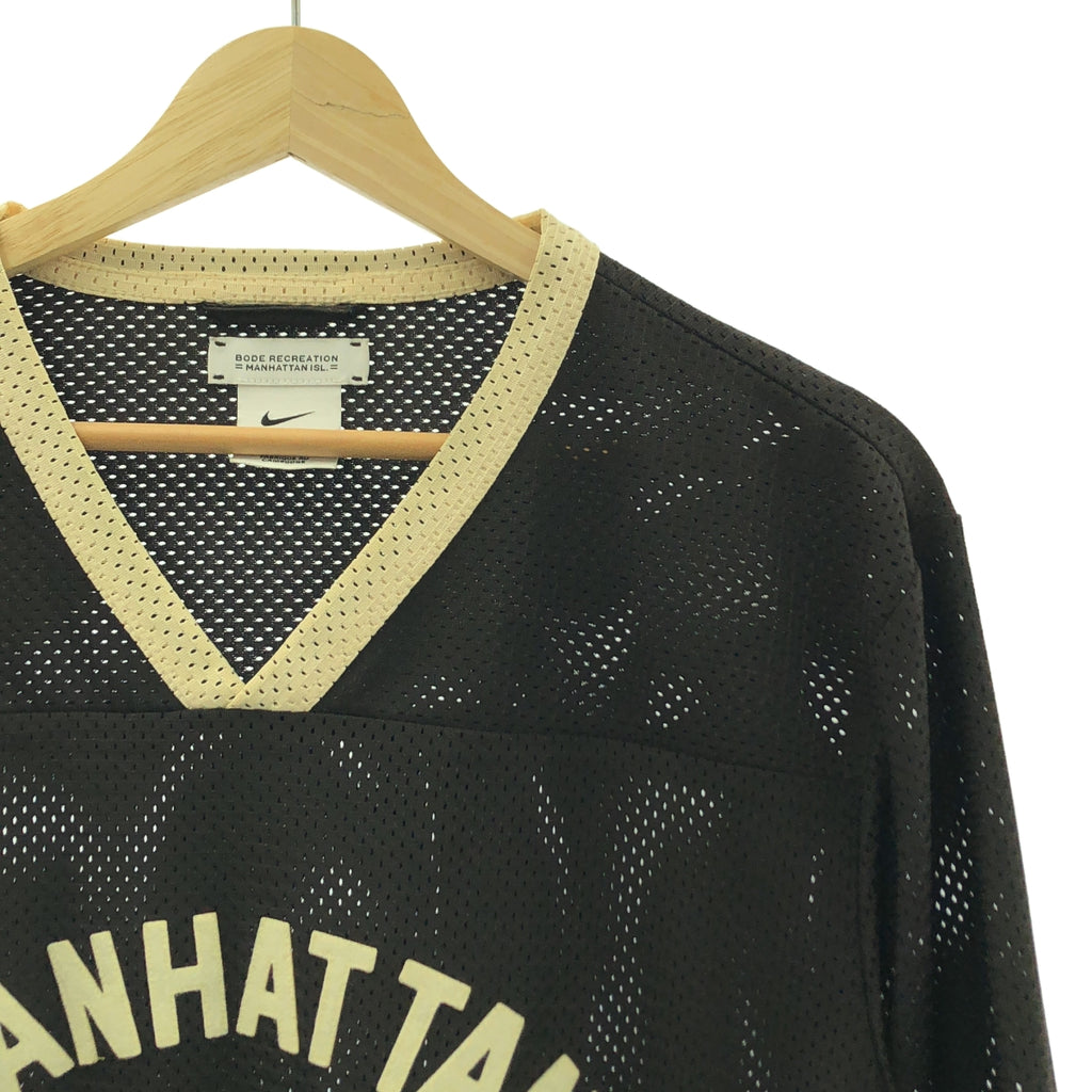 BODE / 보디 | 2024AW | × NIKE / 나이키 Mesh Jersey 메쉬 V 넥 저지 컷소우 | XL | 맨즈