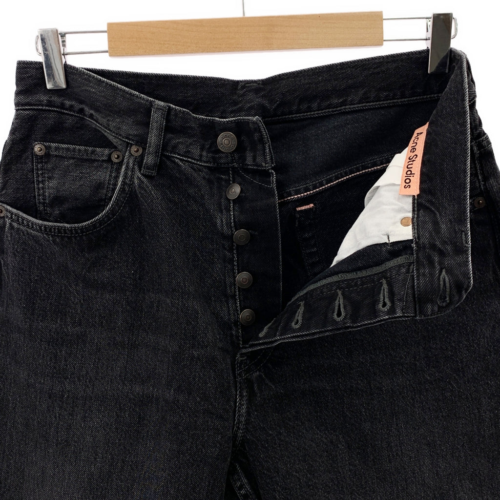 Acne Studios / 여드름 스튜디오 | vintage black 데님 와이드 바지 | EUR 28 30 |