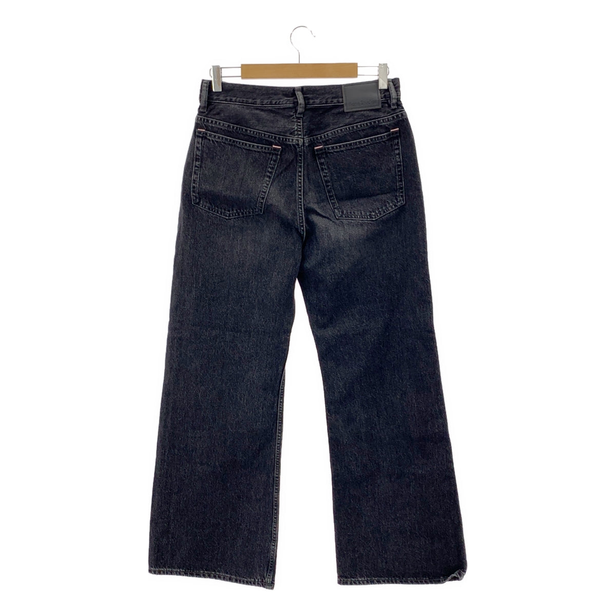 Acne Studios / アクネストゥディオズ | vintage black デニム ワイド パンツ | EUR 28 30 | レディース