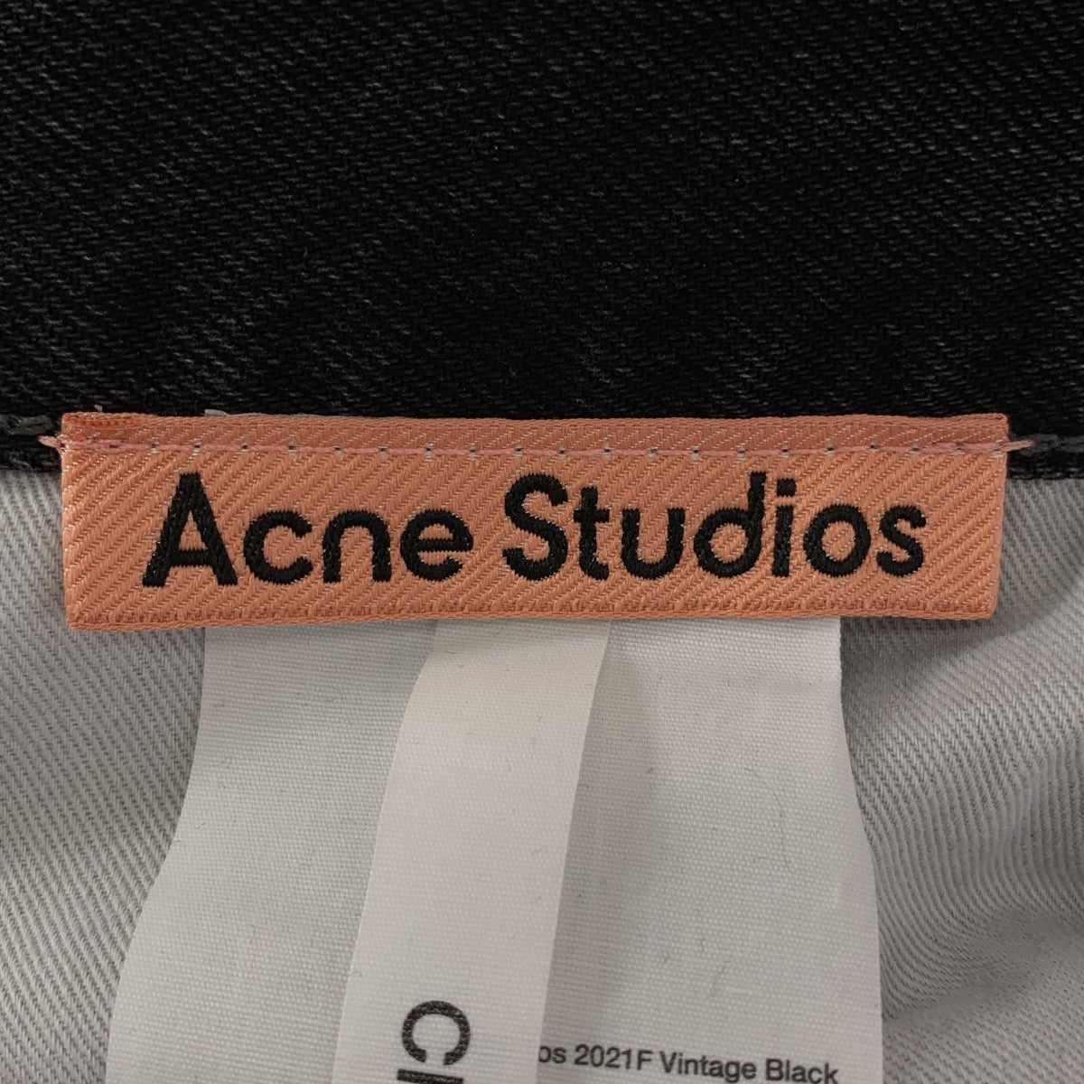 Acne Studios / 여드름 스튜디오 | vintage black 데님 와이드 바지 | EUR 28 30 |