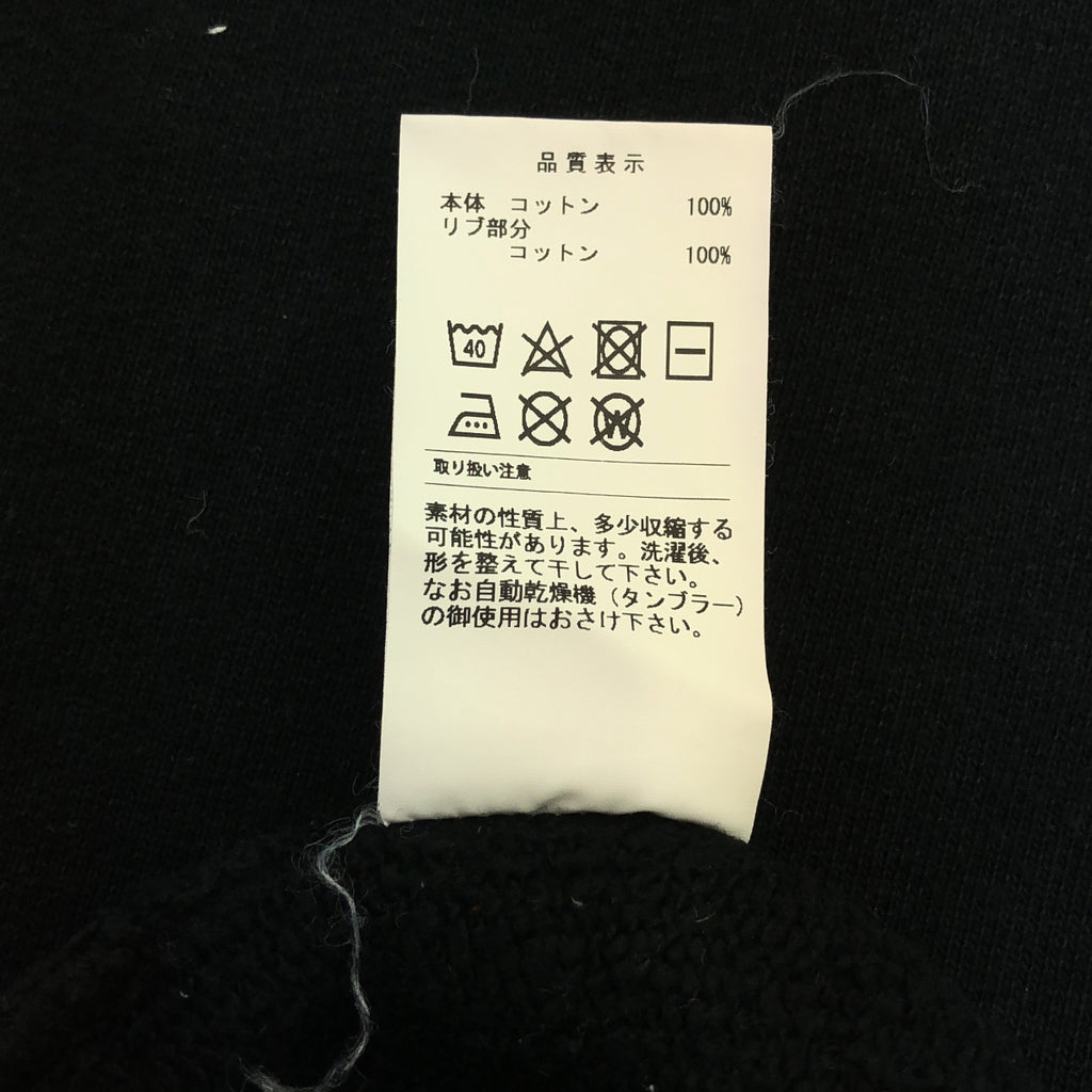 後裔 | 2018年秋冬 |橢圓形圓領運動衫 | 2 |黑色 |男士