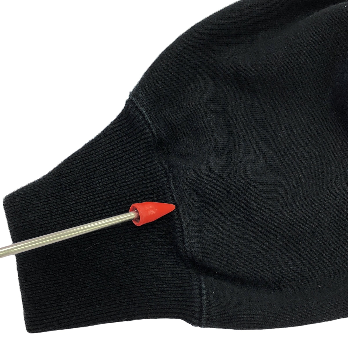 DESCENDANT / ディセンダント | 2018AW | OVAL CREW NECK SWEATSHIRT オーバル クルーネック スウェット | 2 | ブラック | メンズ