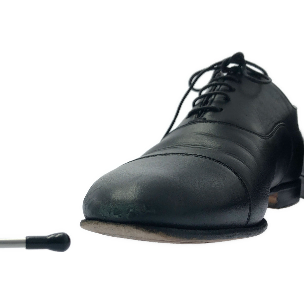 Santoni / サントーニ | ウイングチップ シューズ | 7D | ブラック | メンズ