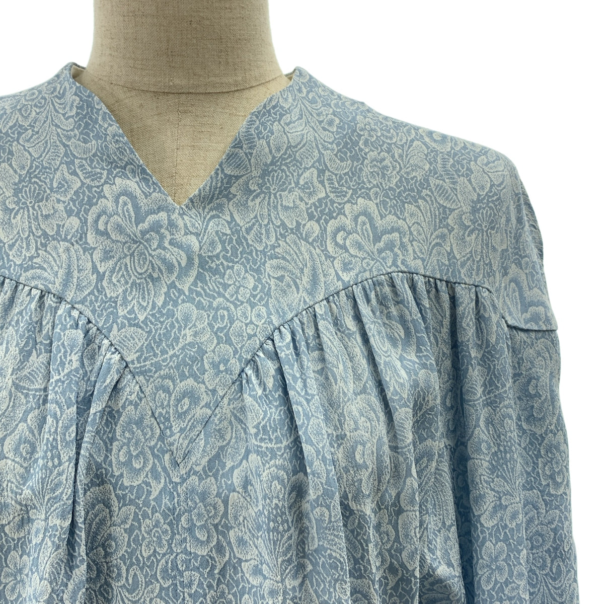 Mame Kurogouchi / マメクロゴウチ | 2024SS | Floral Pattern Jacquard Dress フローラル パターン ジャガード ドレス | 2 | レディース