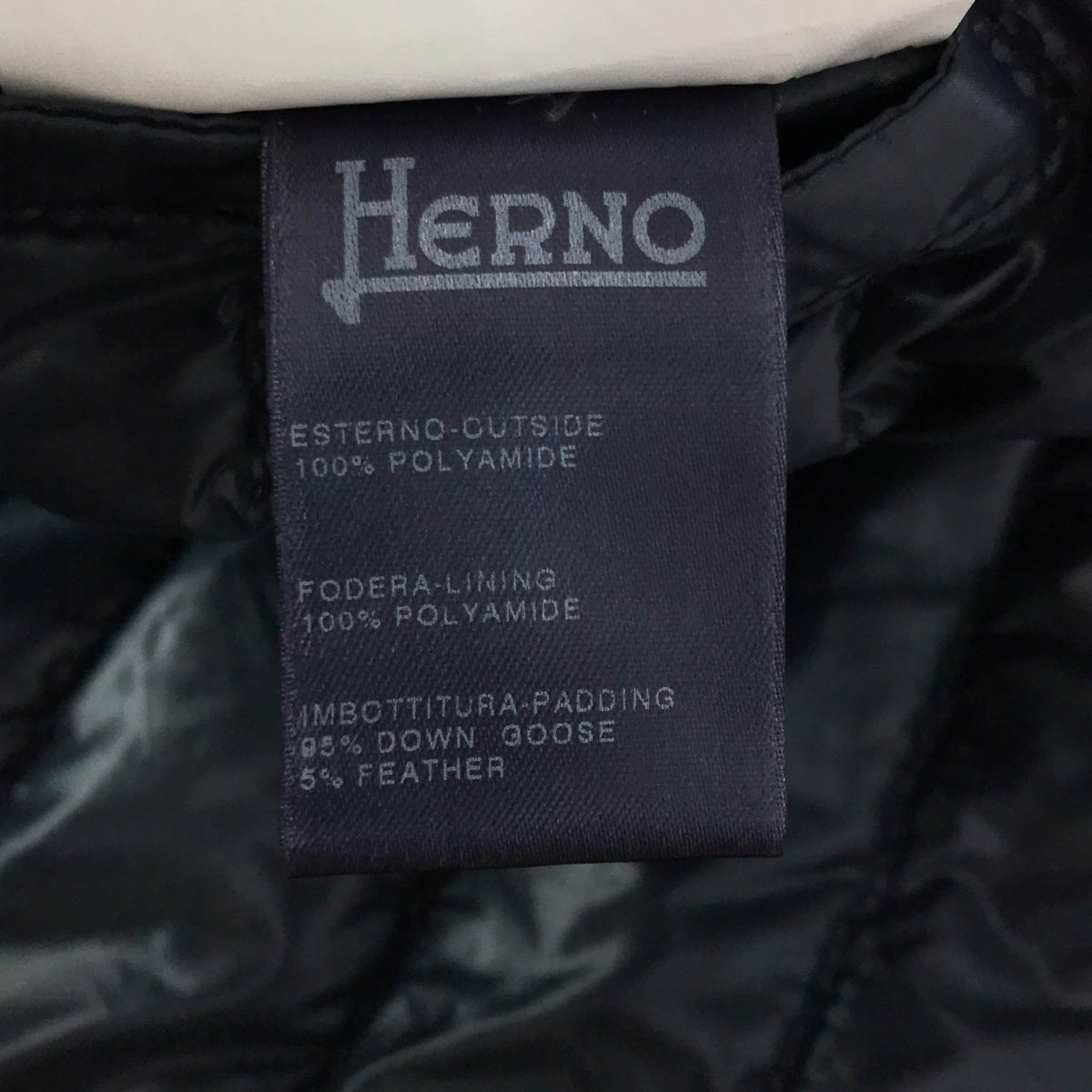 HERNO / ヘルノ | Bolla 半袖 ダウンジャケット | 42 | ネイビー HERNO / ヘルノ | Bolla 半袖 ダウンジャケット | 42 | ネイビー