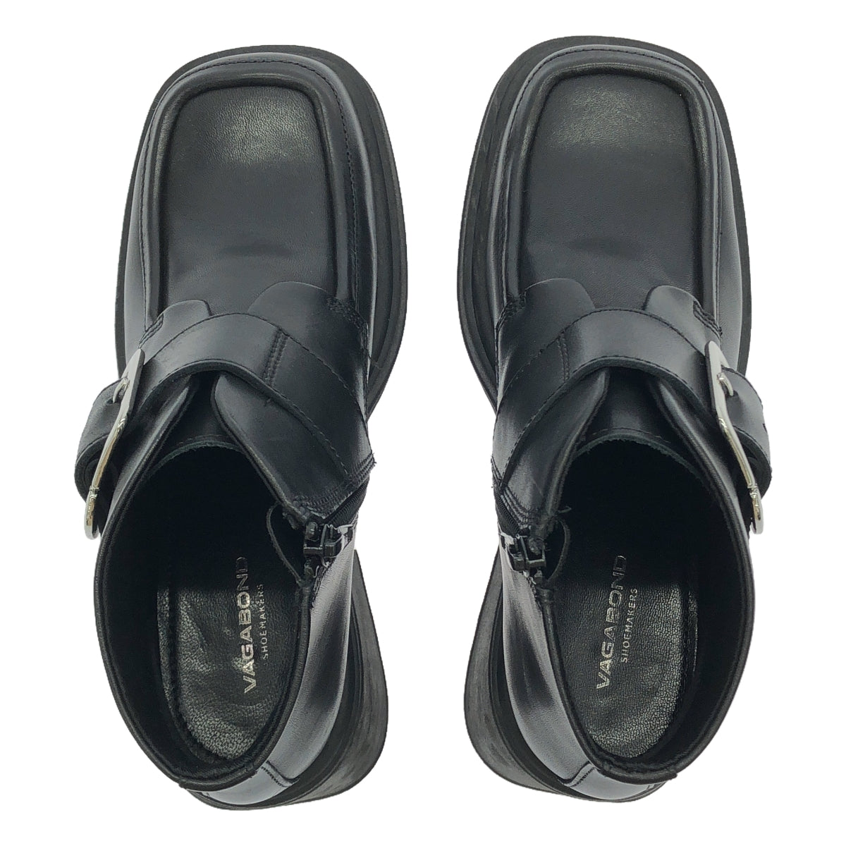 [狀況良好] VAGABOND | Volume Sole 短靴 |尺寸 36 |黑色 |女性的