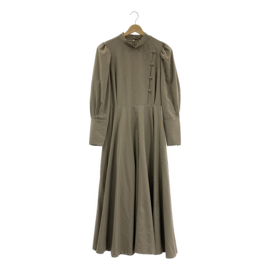 foufou / foufou | Gunclub 格紋喇叭連身裙 | 1 | 女裝