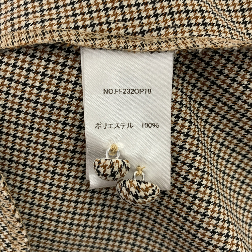 foufou / foufou | Gunclub 格紋喇叭連身裙 | 1 | 女裝