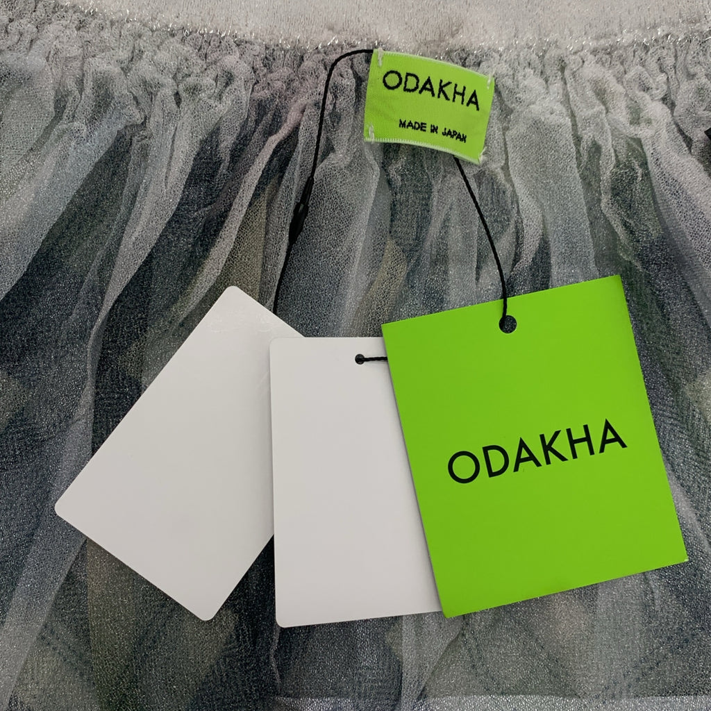 ODAKHA / オダカ | 2025SS | セットアップ ボタンレス シアー ブラウス / ウエストゴム ギャザー スカート | F |