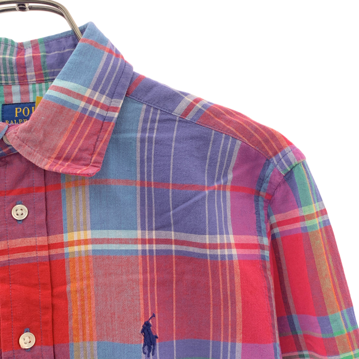 POLO RALPH LAUREN / ポロラルフローレン | Relaxed Fit チェック シャツ | XS | レディース