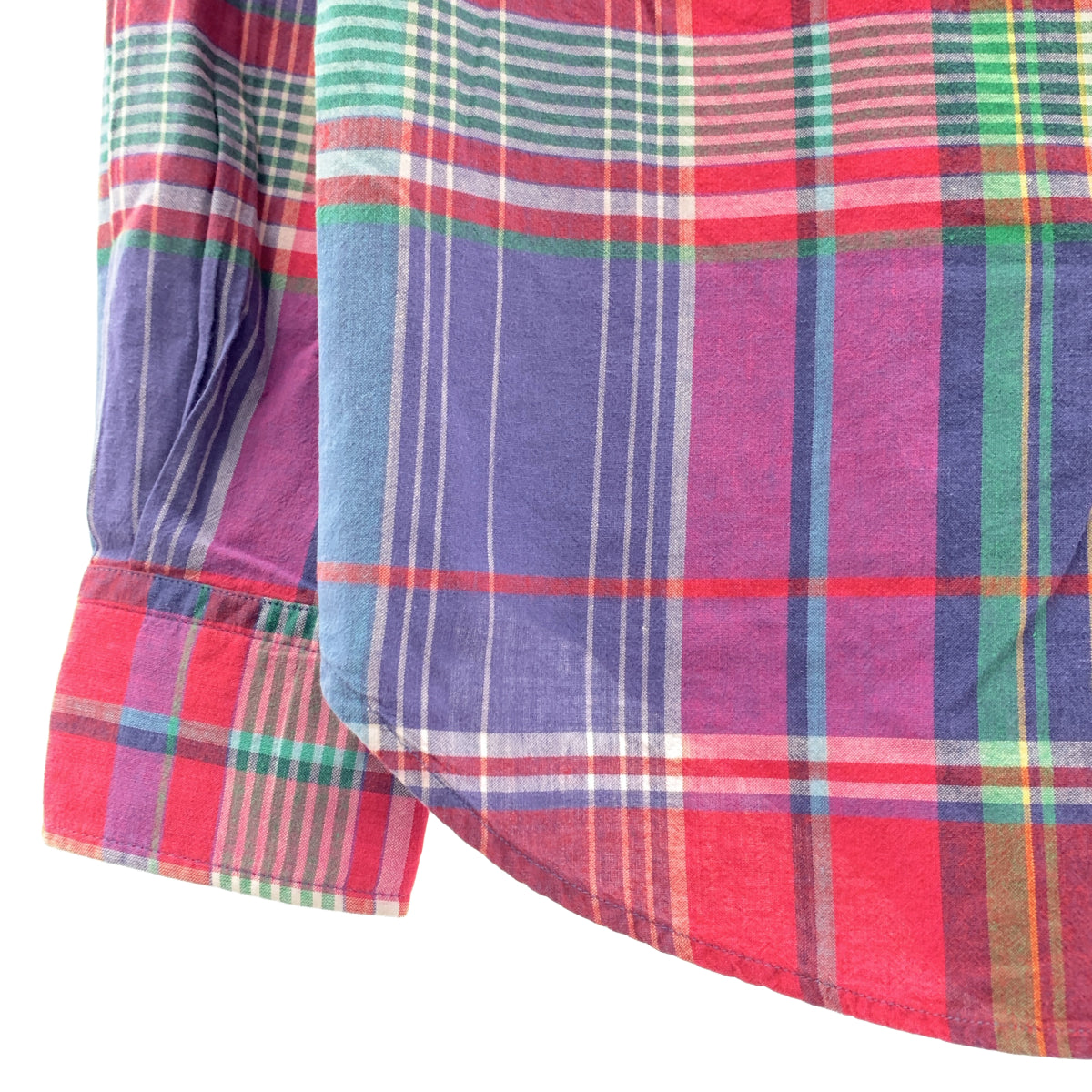 POLO RALPH LAUREN / ポロラルフローレン | Relaxed Fit チェック シャツ | XS | レディース