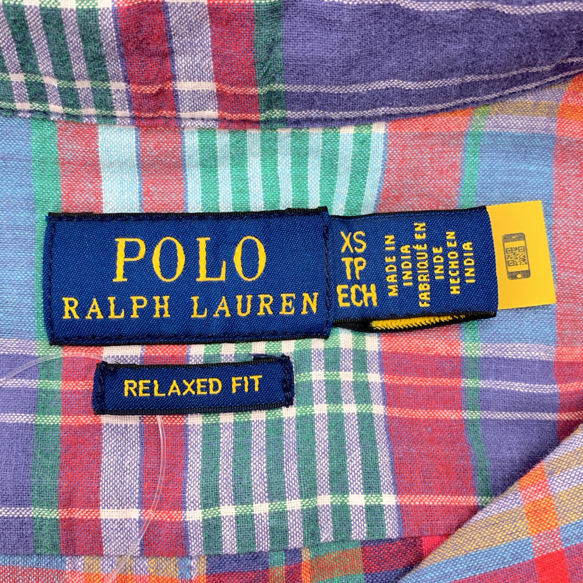 POLO RALPH LAUREN / ポロラルフローレン | Relaxed Fit チェック シャツ | XS | レディース