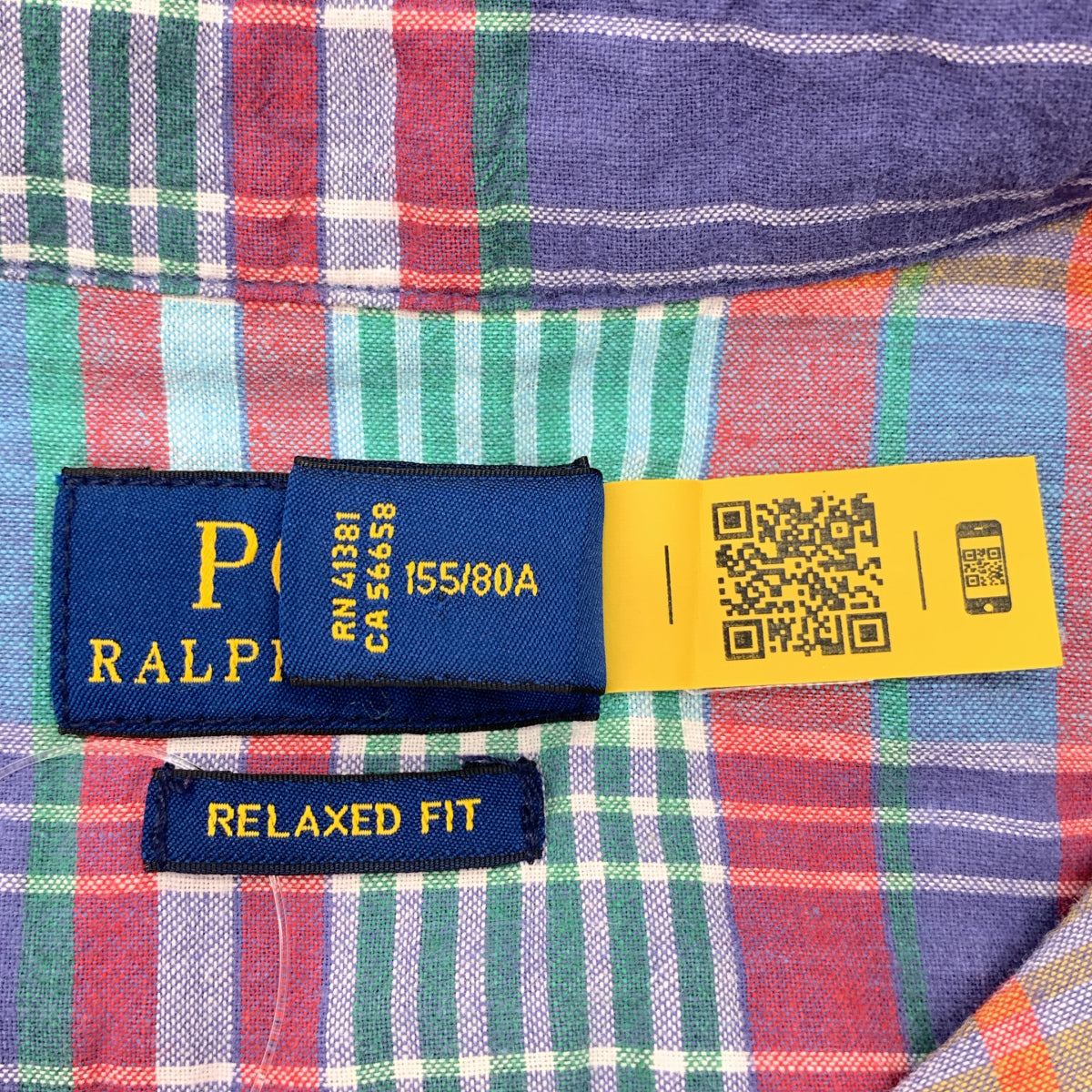 POLO RALPH LAUREN / ポロラルフローレン | Relaxed Fit チェック シャツ | XS | レディース