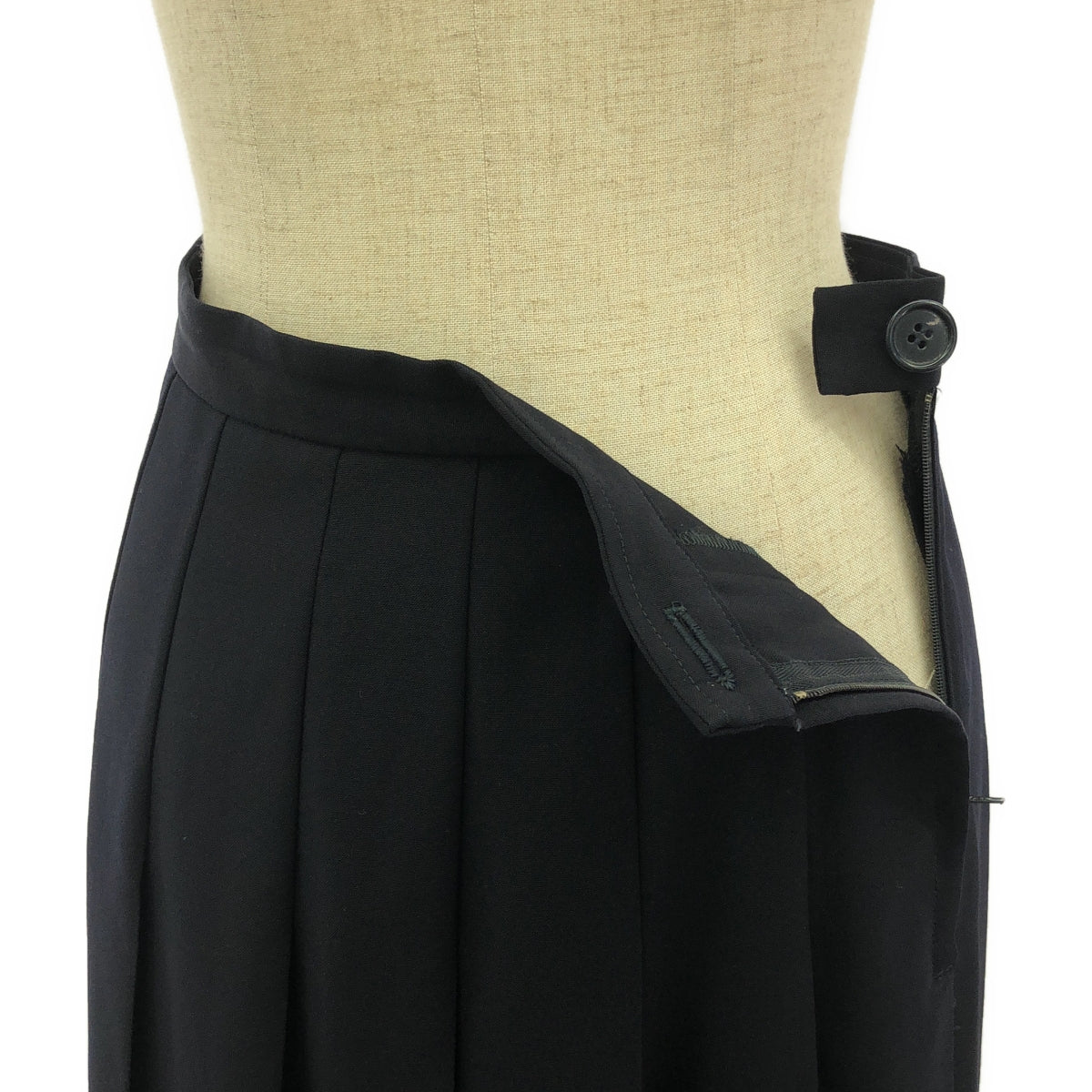 JUNYA WATANABE COMME des GARCONS / Junya Watanabe | AD1998 | Wool pleated long skirt | S | Women's