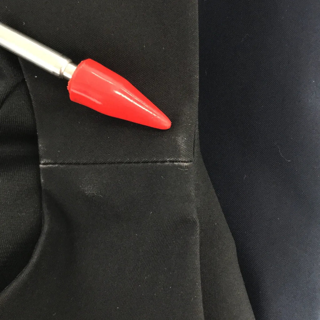 FOXEY NEW YORK / フォクシーニューヨーク | バイカラー タック ノースリーブワンピース | 40 | ブラック / ネイビー | レディース