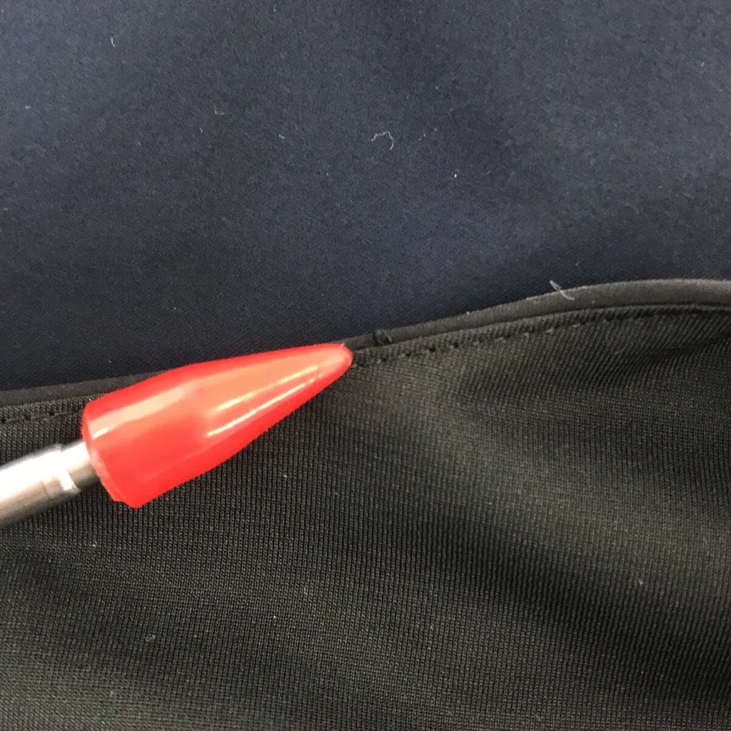 FOXEY NEW YORK / フォクシーニューヨーク | バイカラー タック ノースリーブワンピース | 40 | ブラック / ネイビー | レディース