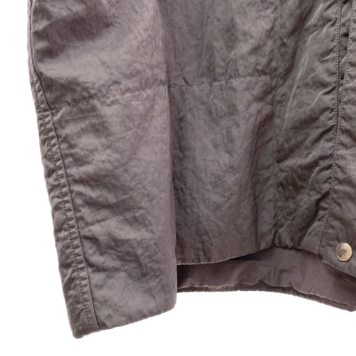 JIL SANDER / 질 썬더 | 2021AW | 나일론 칼라 안솜 지퍼 코트 | 48 | 남성