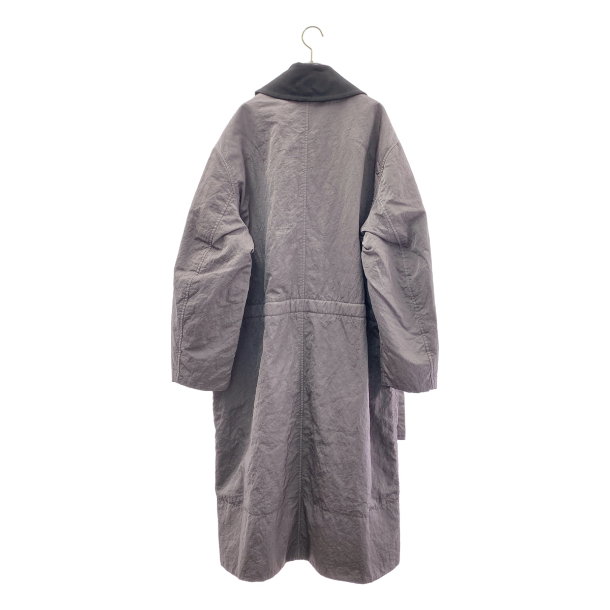 JIL SANDER / 질 썬더 | 2021AW | 나일론 칼라 안솜 지퍼 코트 | 48 | 남성