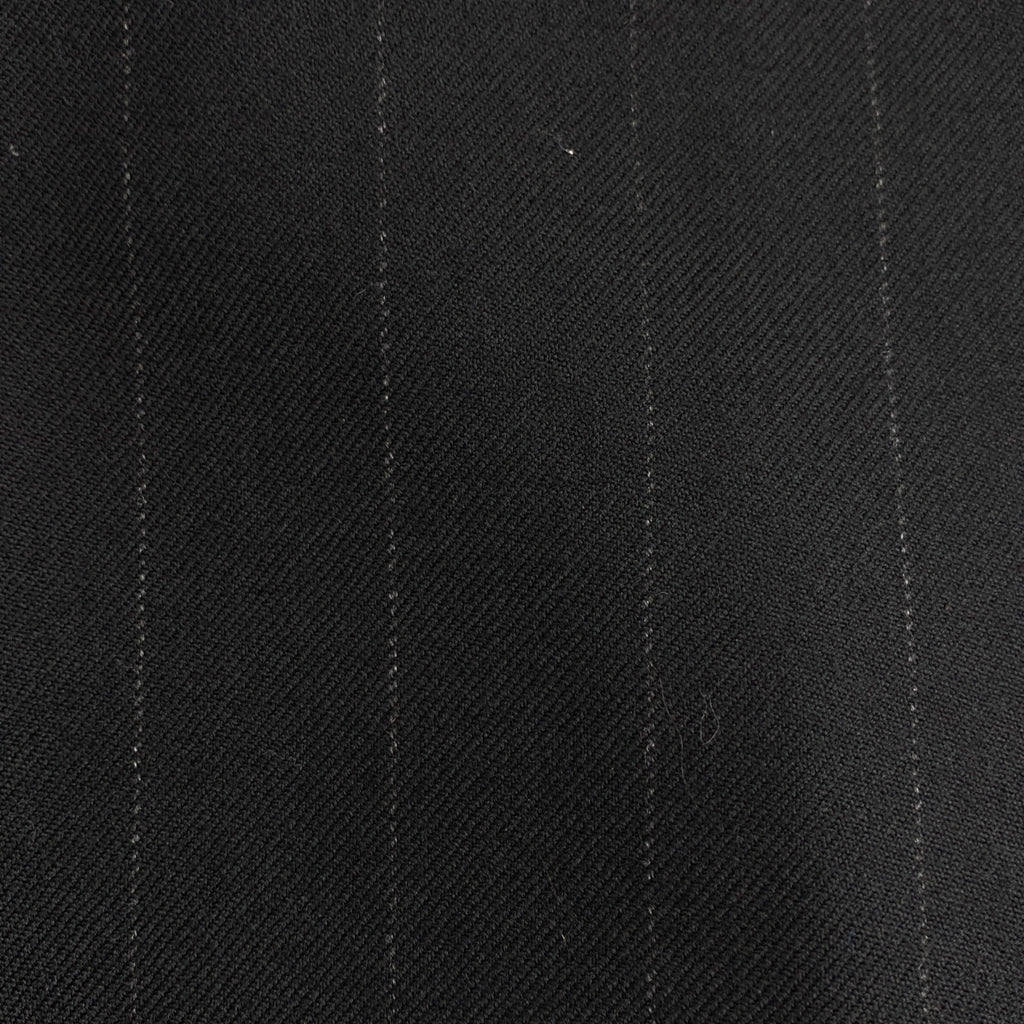 LEA BOBERG / 리어 보버그 | 울 스트라이프 드로우 스트링 와이드 슬랙스 팬츠 | 2 | 남성