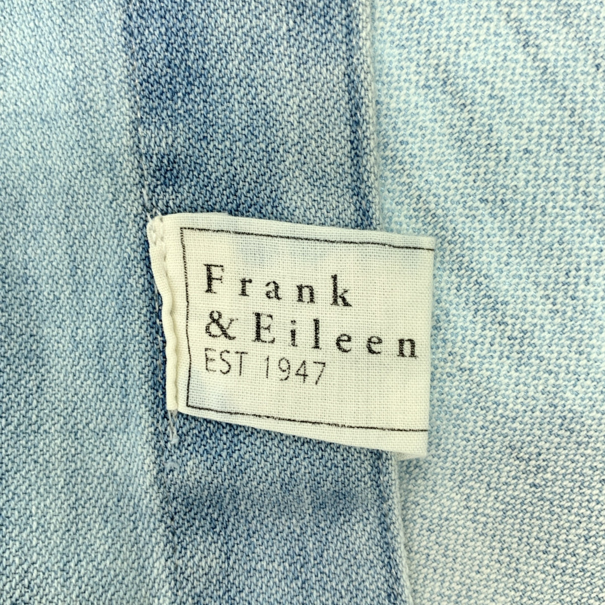 Frank&Eileen / フランクアンドアイリーン | LUKE / TBWD / コットン オーバーシルエット デニムシャツ | L | メンズ