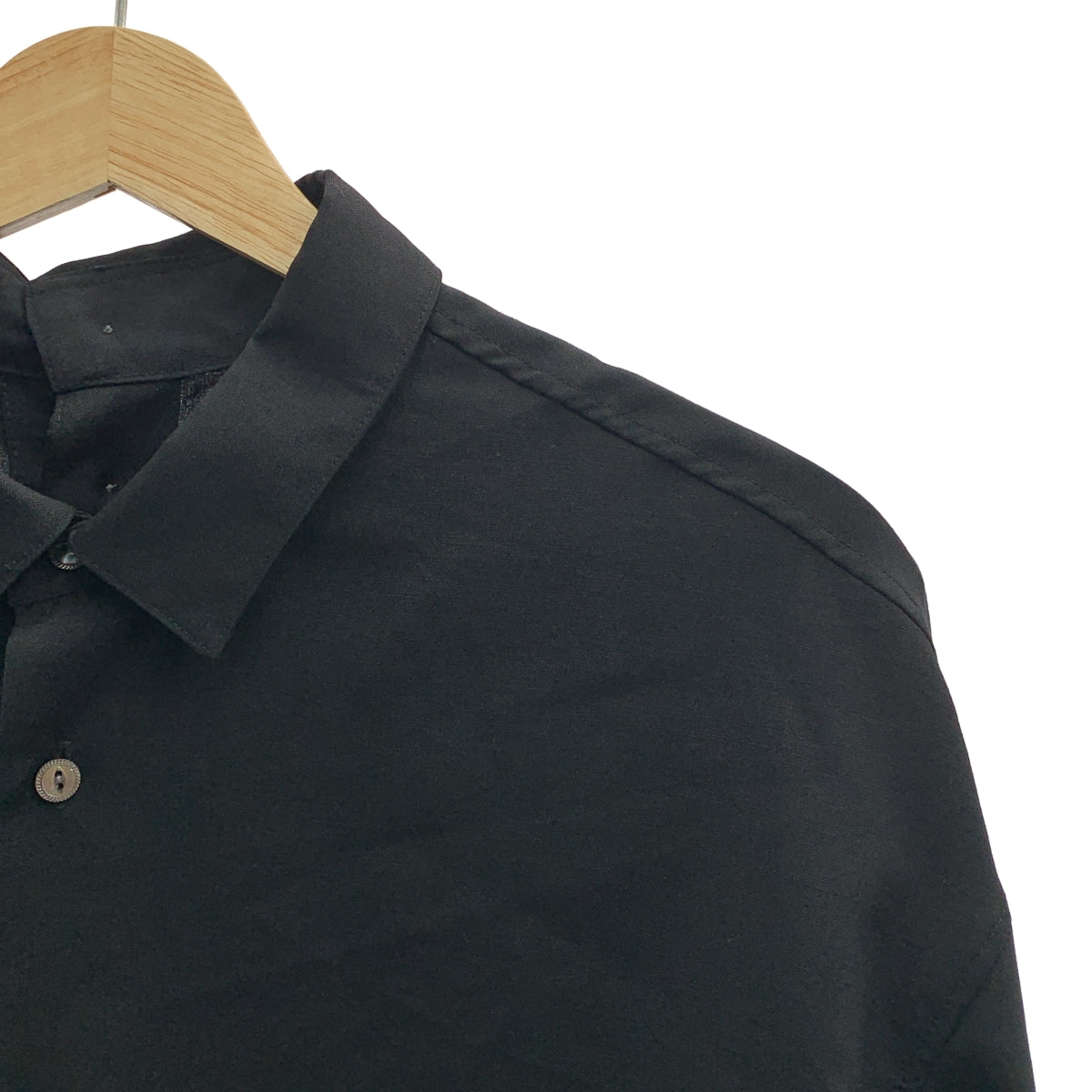 Name. / 네임 | WOOL MOHAIR BACK HENLEY SHIRT / 오버 실루엣 셔츠 |