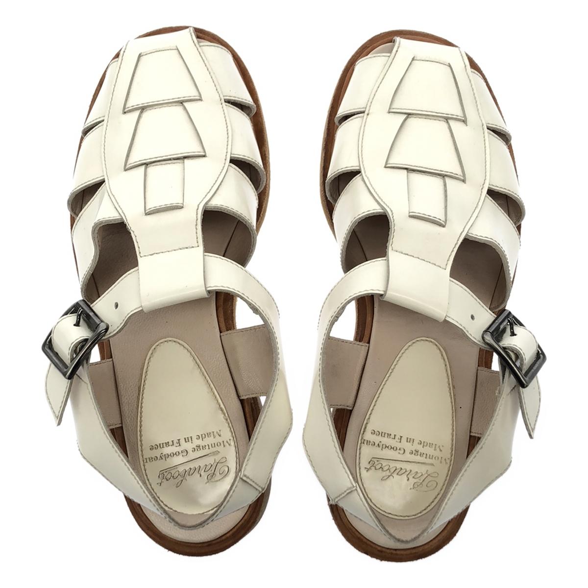 Paraboot | IBERIS Leather Gurkha Sandals | UK4 | White | Women's