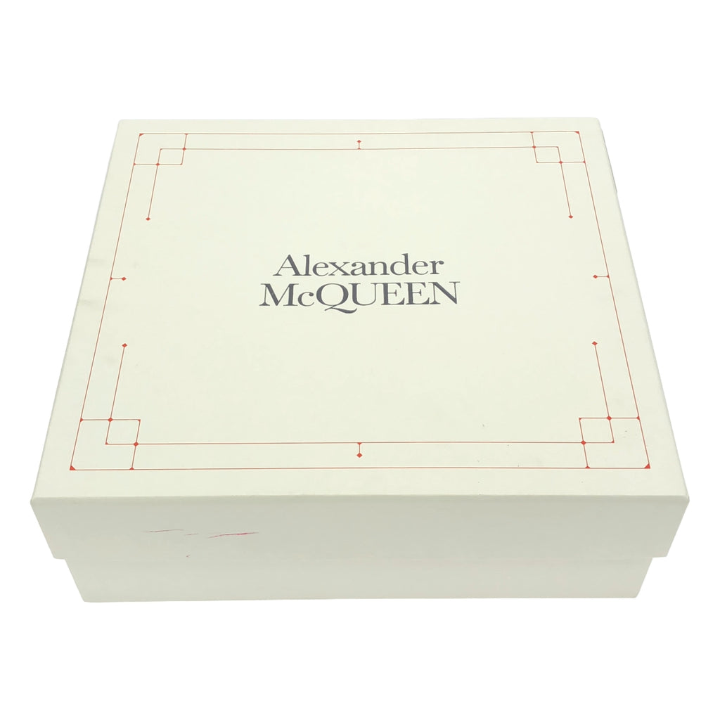 [狀況良好] ALEXANDER MCQUEEN / 亞歷山大·麥昆 | 踝帶小貓跟涼鞋 | 尺寸 36 | 白色 | 女款