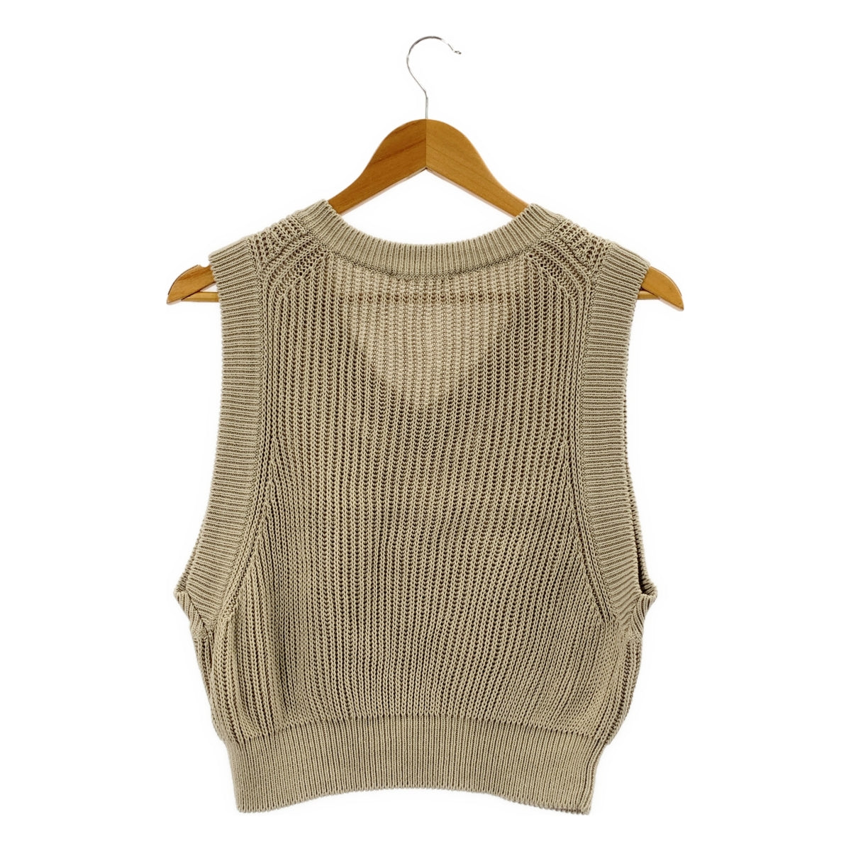 AP STUDIO / エーピーストゥディオ | サマー クロップド ニット ベスト |