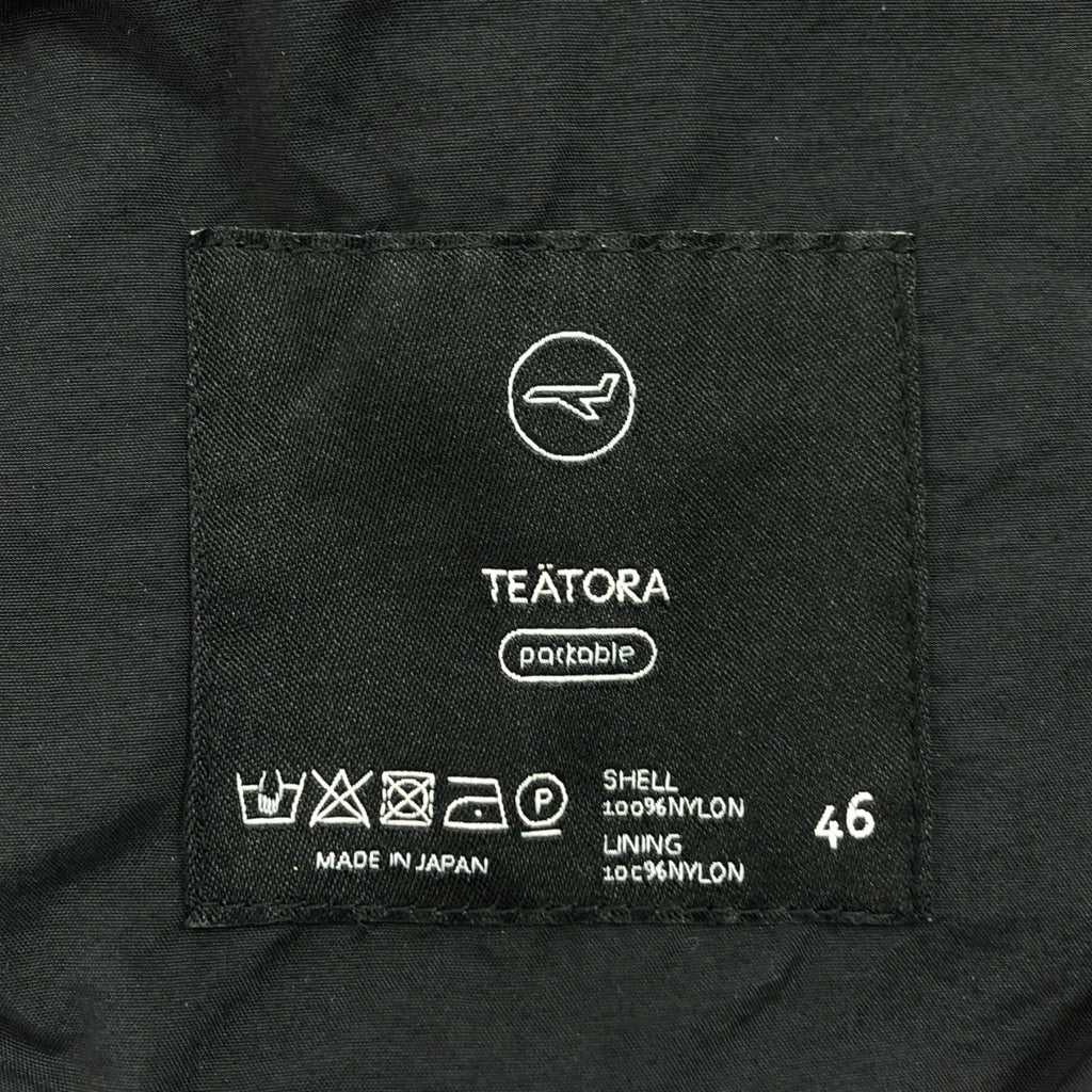 TEATORA | JKT PLUS 皮夾 | 46 |黑色 |男士