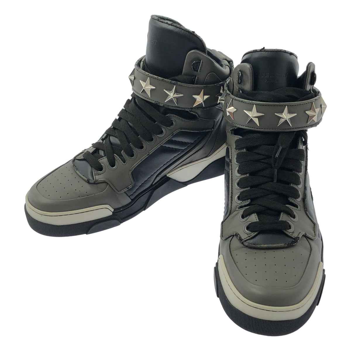 GIVENCHY / 지방시 | 스터드 하이 컷 운동화 | 42 |