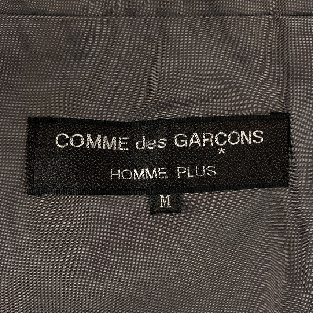 COMME des GARCONS HOMME PLUS / コムデギャルソンオムプリュス | 1997AW | ウール バイアスストライプ スタンドカラージャケット | M | メンズ