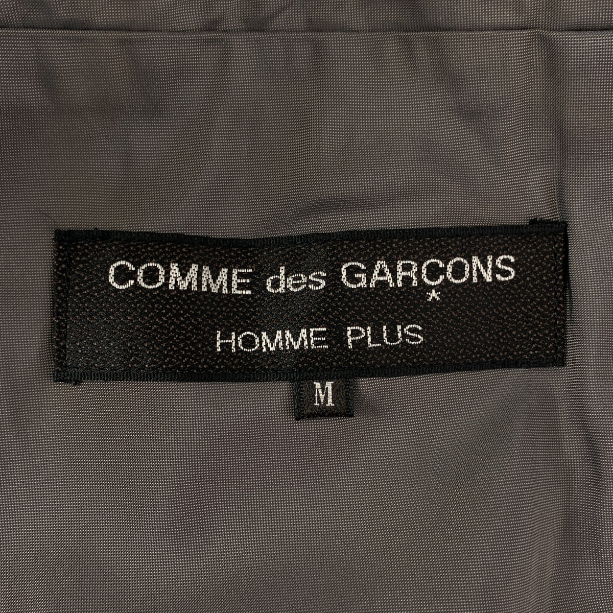 COMME des GARCONS HOMME PLUS / コムデギャルソンオムプリュス | 1997AW | ウール バイアスストライプ スタンドカラージャケット | M | ブラック系 | メンズ