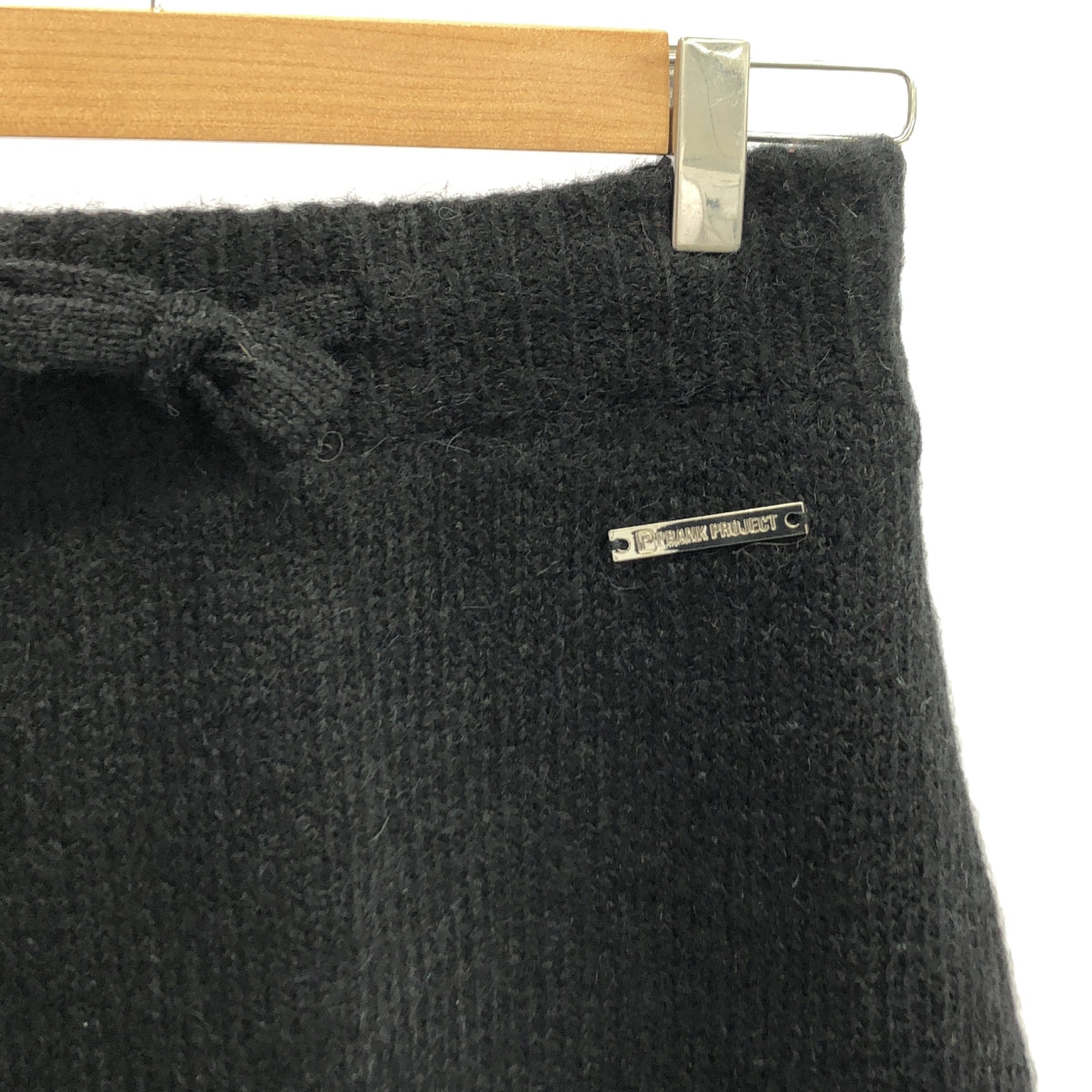 惡作劇項目 / 木板項目 |羊駝針織長裙 | F |黑色 |女性的