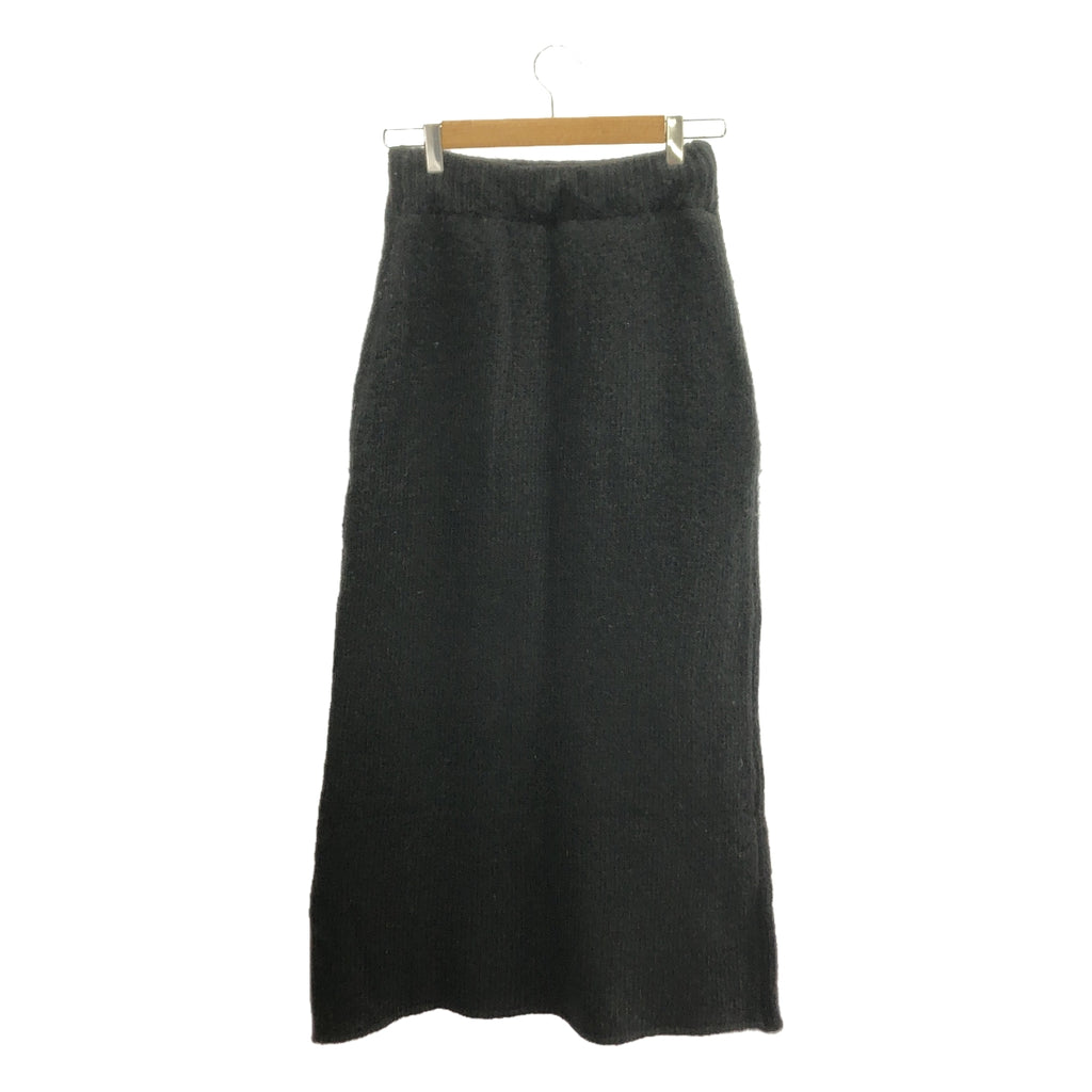 PRANK PROJECT / プランクプロジェクト | Alpaca Maxi Knit スカート | F | ブラック | レディース