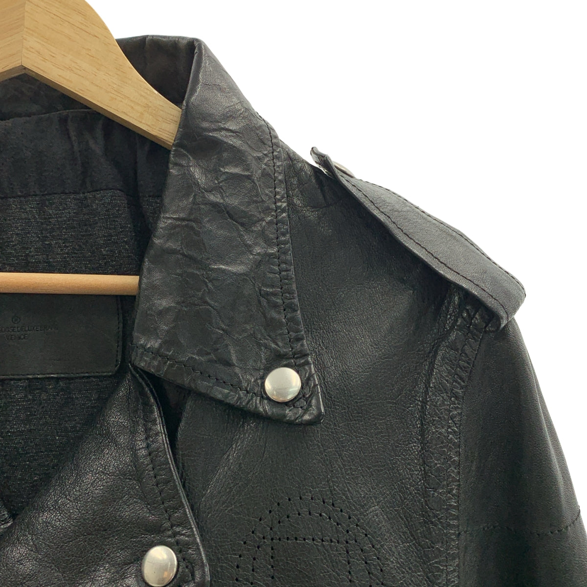 GOLDEN GOOSE | 小牛皮雙騎士外套 | S碼 | 女款