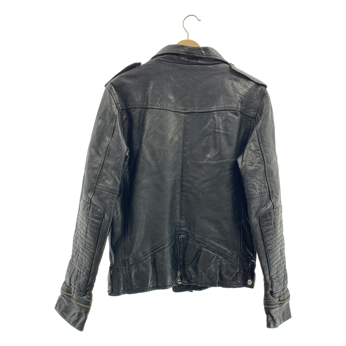 GOLDEN GOOSE | 小牛皮雙騎士外套 | S碼 | 女款