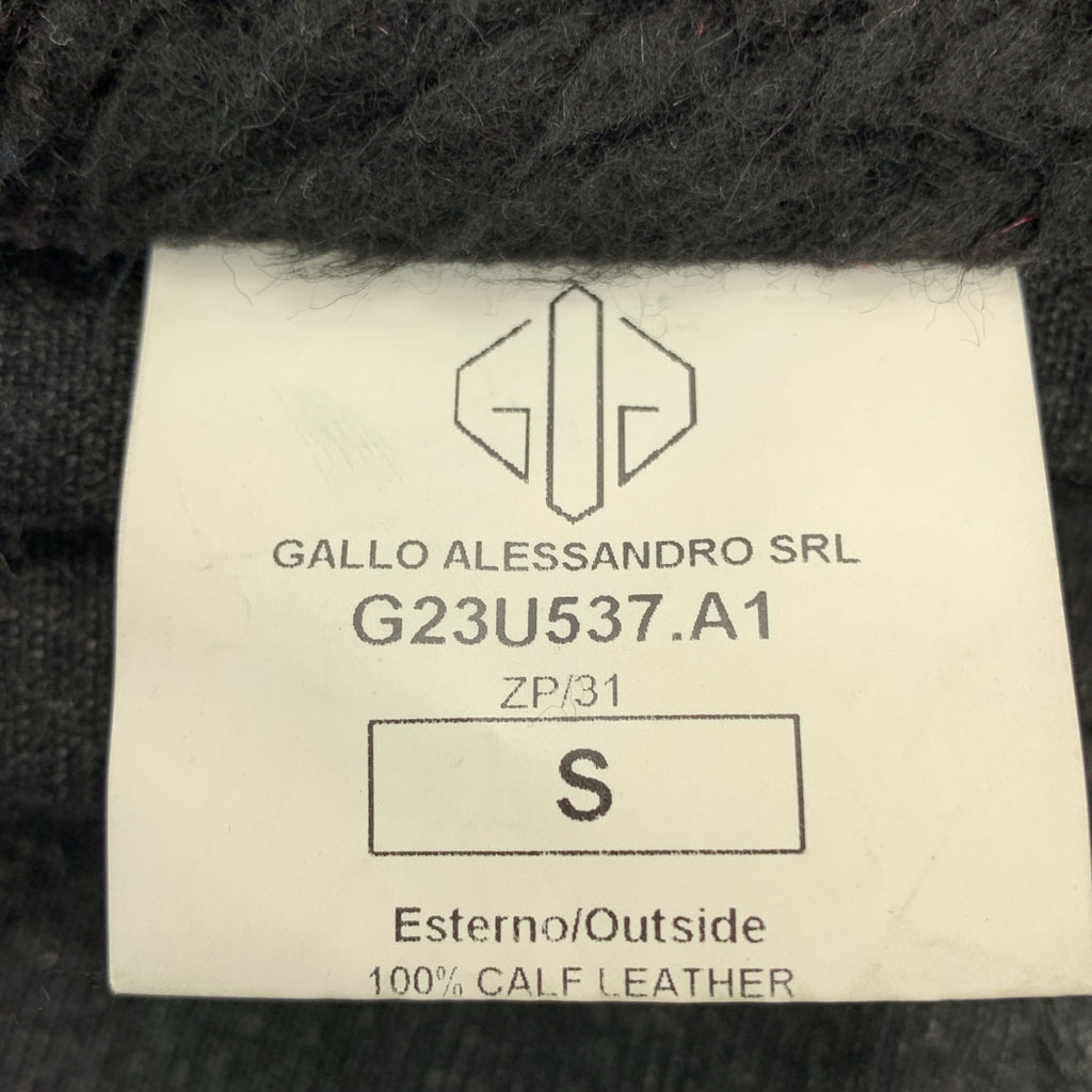 GOLDEN GOOSE | 小牛皮雙騎士外套 | S碼 | 女款