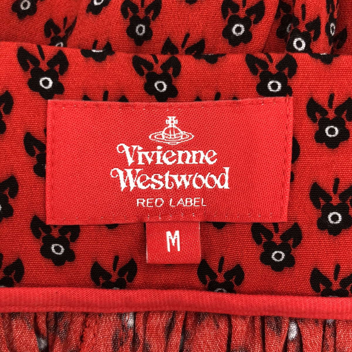 VIVIENNE WESTWOOD RED LABEL / ヴィヴィアンウエストウッドレッドレーベル | 花柄 ウエストギャザー ワイドパン – KLD