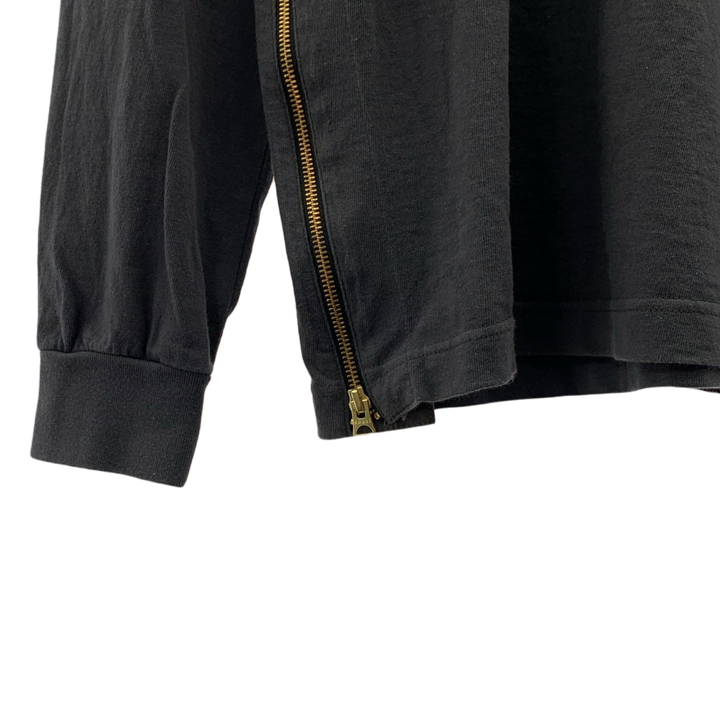 sacai / サカイ | 2024SS | Carhartt WIP L/S T-Shirt カーハート サイドジップ レイヤード 長袖 Tシャツ | 2 | チャコールグレー | メンズ