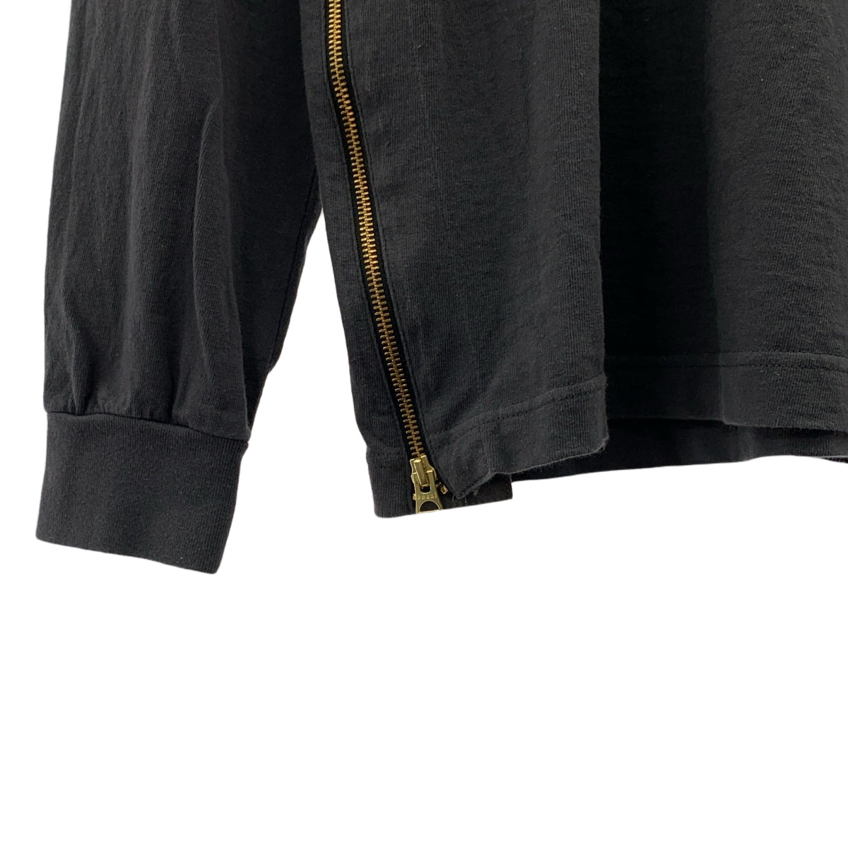 sacai / Sacai | 2024SS | Carhartt WIP L/S T卹 Carhartt 側拉鍊分層長袖 T 卹 | 2 | 炭灰色 | 男款